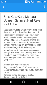 Ucapan Selamat Hari Raya Idul Adha For Android Apk Download