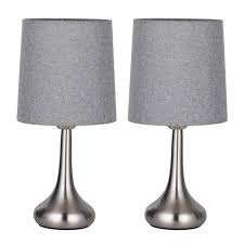 Maybe you would like to learn more about one of these? Haitral Bedside Table Lamps Modern Table Lamp Set Of 2 Small Desk Lamp Set With Fabric Shade For Bedroom Office College Dorm Girls Room Ideal Gifts Gray Ht Th114 15x2 Buy Online