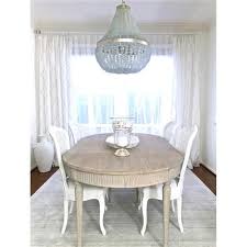 Floren French Country White Wash Oak Extendable Breakfast Oval Dining Table In 2020 Country Dining Tables Oval Table Dining French Country Tables