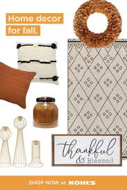 Find Fall Home Decor At Kohl S In 2020 Fall Home Decor Autumn Home Cute Wall Decor