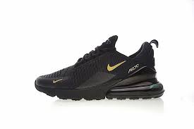 Cheapest Nike Air Max 270 Black Gold Ah8050 007 Nike Air Max Cheap Nike Air Max Air Max Sneakers
