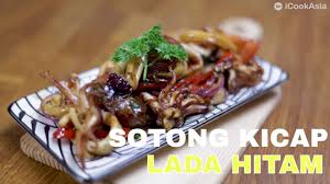 Resepi ringkas ini amat mudah untuk disediakan. Resepi Sotong Kicap Lada Hitam Icookasia Youtube