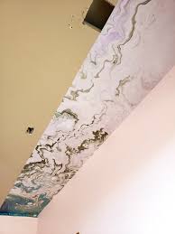 What kind of wallpaper will stick to plaster? How To Install Peel Stick Ceiling Wallpaper Eclectic Twist