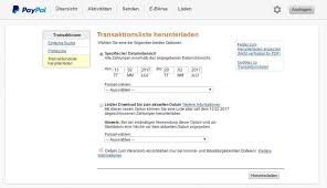 Paypal Kontoauszug Herunterladen Oder Drucken Chip