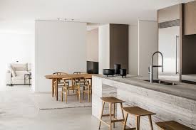 Realisations Natural Stone Hullebusch Minimalism Interior Interior Design Kitchen Interior Design
