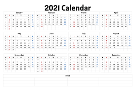 2021 calendar printable 12 months all in one calendar 2021 in 2020 yearly calendar template calendar printables printable calendar template. Free Printable Calendar 2021 In Pdf Word Excel Template