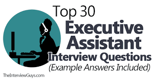 Top 30 Executive Assistant Interview Questions Example Answers Executive Assistant Interview Questions This Or That Questions