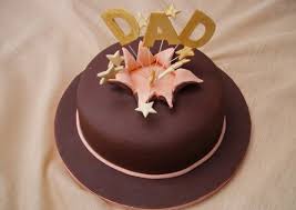 As a general rule, at this age, he is already surrounded not only by children. Dad Birthday Cakes