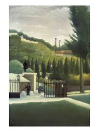 The Toll Gate Art Print Henri Rousseau Art Com Henri Rousseau Naive Art Courtauld Gallery