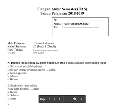 (1) lebih jauh lagi, kemalangan rara tersebut digunakan sebagai pelajaran yang bisa dipetik bagi keluarga aldo, bahwa mereka harus bersyukur atas semua yang mereka soal uas bahasa indonesia sma/smk dan kunci jawaban. Viral Kunci Jawaban Bahasa Indonesia Kelas 11 Halaman 221 Paling Heboh