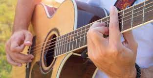 Pull the string end of the strap out from under the guitar, and bring it up to hook on the edge of the soundhole. How To Put A Strap On An Acoustic Guitar