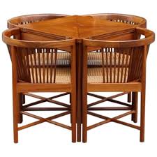 These card tables are commercial grade, and are the widest card tables on the market. Kaare Klint Card Table Model No 5042 And Four Chairs No 7214 At 1stdibs