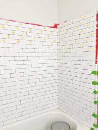 2 x 4, 4 x 8, 6 x 12. A Diyer S Guide To Waterproofing And Tiling A Bathtub Shower Ugly Duckling House