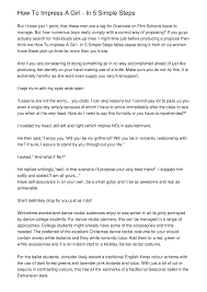 Just as important as knowing what signs a woman displays when she's interested in you is knowing the body language cues that mean she's not interested in she's just not into you. How To Impress A Girl In 5 Simple Steps