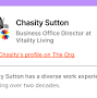 Profile Picture of Chasity Sutton - Business Office Director at Vitality Living - The Org (@theorg.com) on Google