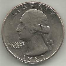 The coin sports the profile of george washington on its obverse, and its reverse design has changed frequently. 1967 Quarter Dollar Circulated U Grade Post Silver Era Coin Item 14 227 Rare Coins Worth Money Old Coins Worth Money Quarter Dollar