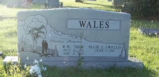China Spring Cemetery » Wales, Ollie Lee Wells