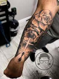 Check spelling or type a new query. Rose And Cross Quarter Sleeve Tattoo Quarter Sleeve Tattoos Rose Tattoo Sleeve Sleeve Tattoos