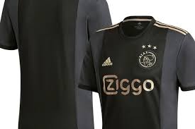 Although ajax are famous for their red and white striped jersey, this has not always been the case, with the initial strip being black and red which were the colours of the city of. Ajax Have Done It Again With Their Gorgeous New Away Shirt