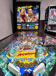 1995 Sega Pinball Baywatch pinball machine, as seen at Pinball LI in  Patchogue, NY. #baywatch #davidhasselhoff #pamelaanderson #pinball #arcade  #sega #segapinball #90s #1990s #pinballmachine
