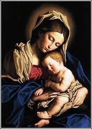Amazon Com Conversationprints Virgin Mary Baby Jesus Glossy Poster Picture Photo Christianity Religion God Prints Posters Prints