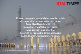 Imam tersebut merujuk pada hadist yang berisi kisah. 11 Ucapan Idul Fitri Untuk Suami Romantis Dan Bikin Senyum
