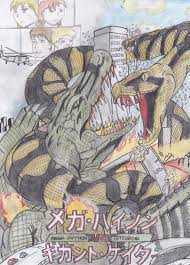 Ужасы, фантастика, боевик cлоган «screaming, scratching, biting. Mega Python Vs Gatoroid By Avgk04 On Deviantart