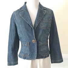 Bebe Fitted Denim Jacket