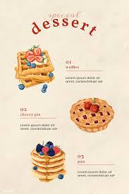 Hand Drawn Bakery Menu Chart Pinterest Template Illustration Premium Image By Rawpixel Com Aew Di 2020 Label Makanan Desain Menu Makanan
