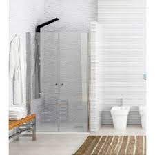 Box 140cm Nicchia Sallon Vetro Trasparente K030 Box Doccia Arredamento Bagno Nicchia