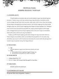 Tujuan maksud penyusunan proposal usaha keripik singkong adalah. Contoh Proposal Usaha Keripik Singkong Lengkap