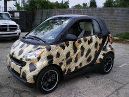 Smart Car Leopard Print Smart Car Car Wrap Car