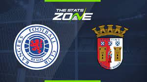 Nuno borges (cd nacional) remate com o pé direito no coração da área. 2019 20 Uefa Europa League Rangers Vs Sporting Braga Preview Prediction The Stats Zone