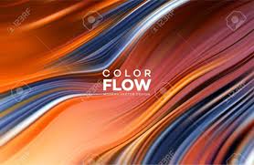 Modern Colorful Flow Poster Wave Liquid Shape Color Background Art Design For Your Design Project Vector Illustrat Digital Illustration Vector Design Design