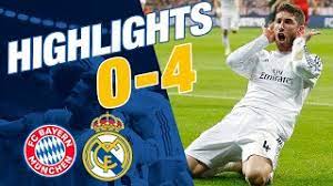 Goals And Highlights Bayern 0 4 Real Madrid Champions League Youtube