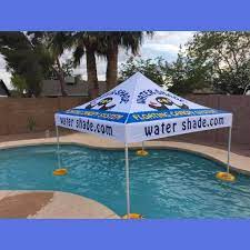 Canopy Float Kit Beachlife Swimmingparty Swimlesson Boatingseason Sailboat Floatingshade Swimmingclass Lakes S Pool Shade Pool Canopy Pool Umbrellas
