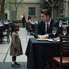 Homeless girl asks millionaire for leftovers in Madrid