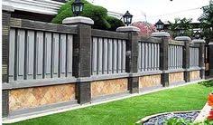 Model Pagar Tembok Rumah Mewah Minimalis Rumah Mewah Rumah Minimalis Rumah Batu