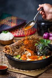 Redakan rasa panas dengan minum air lai chi kang. Ickl Ikan Masak 3 Rasa 2 Kuali