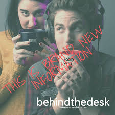 Behind the Desk