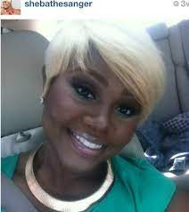 Women Hair Color Trends Ombre Short Sassy Hair Short Platinum Blonde Hair Dark Skin Blonde Hair