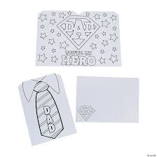 Showing dad how much you love him on father's day doesn't have to cost a thing. Color Your Own My Hero Father S Day Cards