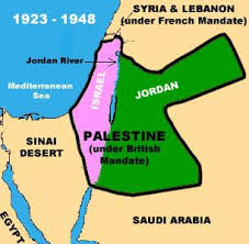 Israel jerusalem map capital palestinian gaza bank geography west tel control aviv political strip cities territories capitals united official states. Palestine 1918 To 1948 History Learning Site