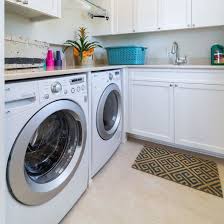 Lovely Laundry Room Prosource Wholesale Laundry Is A Breeze In This Inviting Coastal Laundry Room Laundry Laundry Room Room