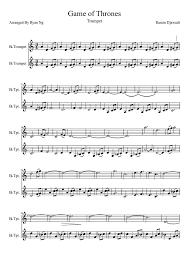 Pin De Jamie Hunter En Got Partituras Musica Partituras Partituras Clarinete
