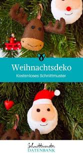 Wer die weihnachtsdeko selber machen will, sollte es unbedingt ausprobieren, weihnachtliche deko zu nähen! Weihnachtsdeko Kostenlose Schnittmuster Datenbank