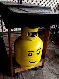 Propane Bottle Lego Head Lego Head Lego Propane