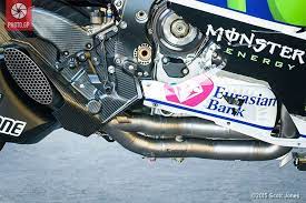 Yamaha Yzr M1 Exhaust Design Photo Gp Yamaha Motogp Racing Photos