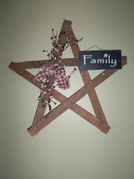 Wooden Star Wooden Christmas Crafts Craft Stick Crafts Wooden Stars