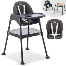 Elele Pasto 3in1 Mama Sandalyesi Masa Ve Ic Pedli Antresit Elele Baby